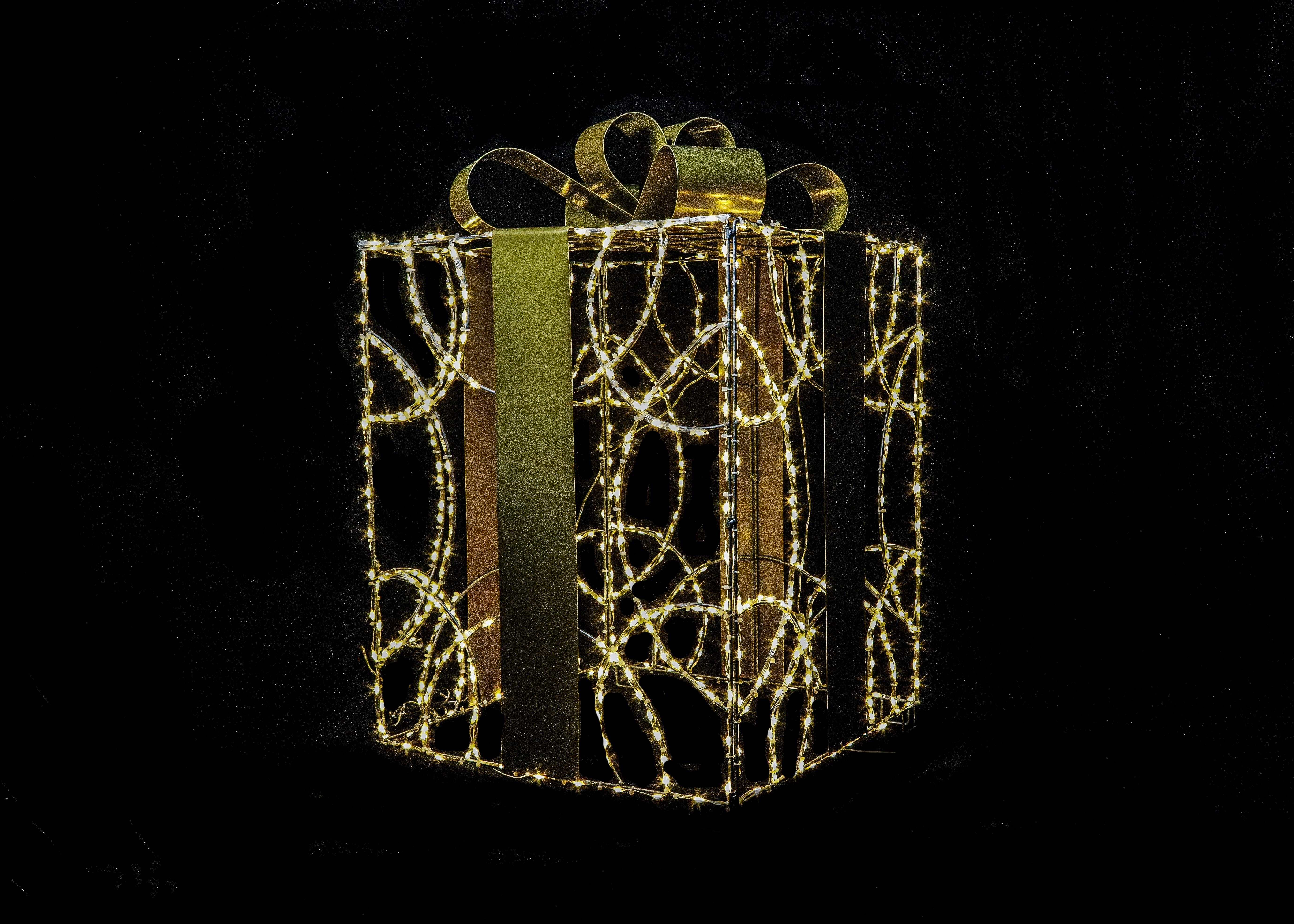 3D Giftbox Deluxe Design Lights for Christmas