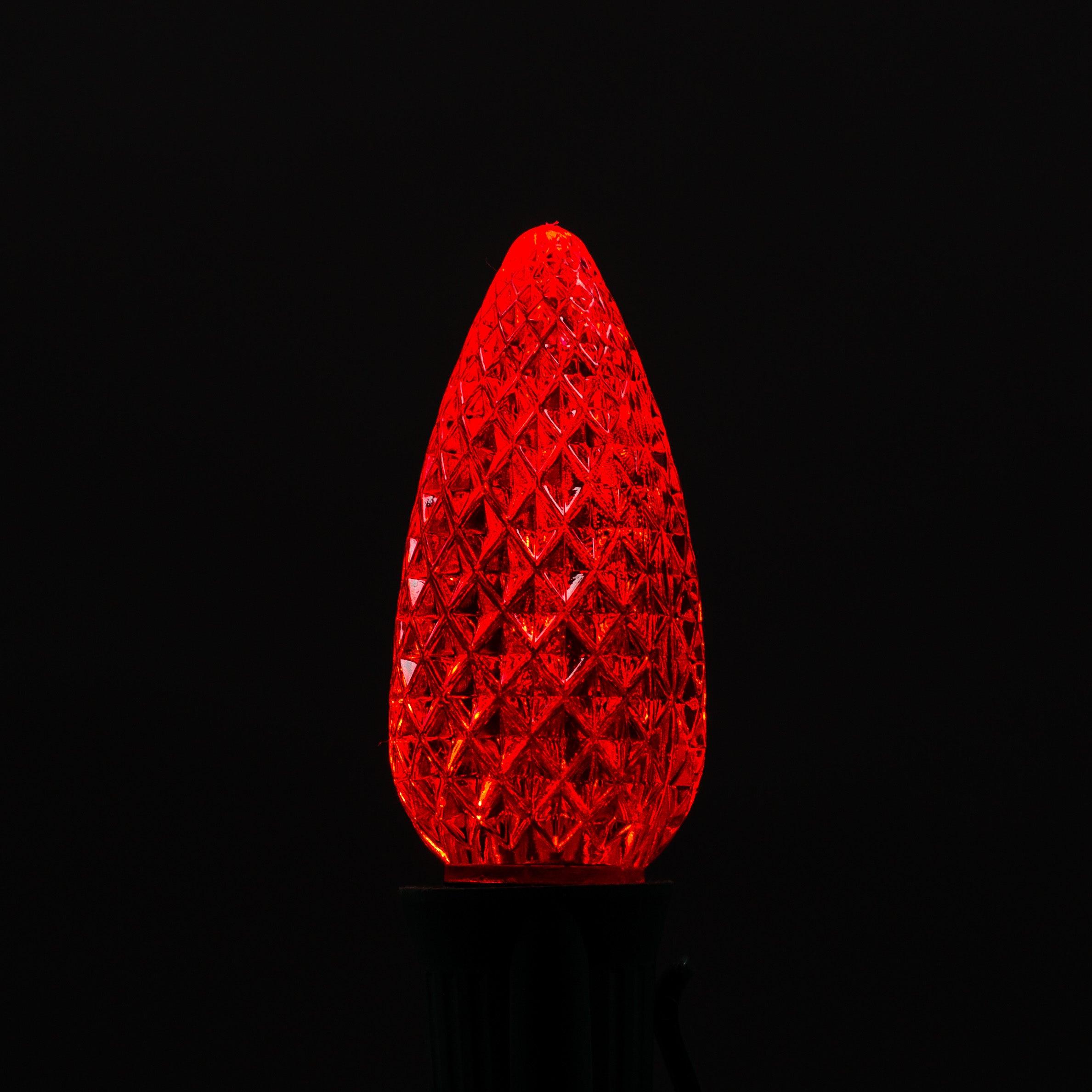 C9 LED Bulbs Bulbs Lights for Christmas Red