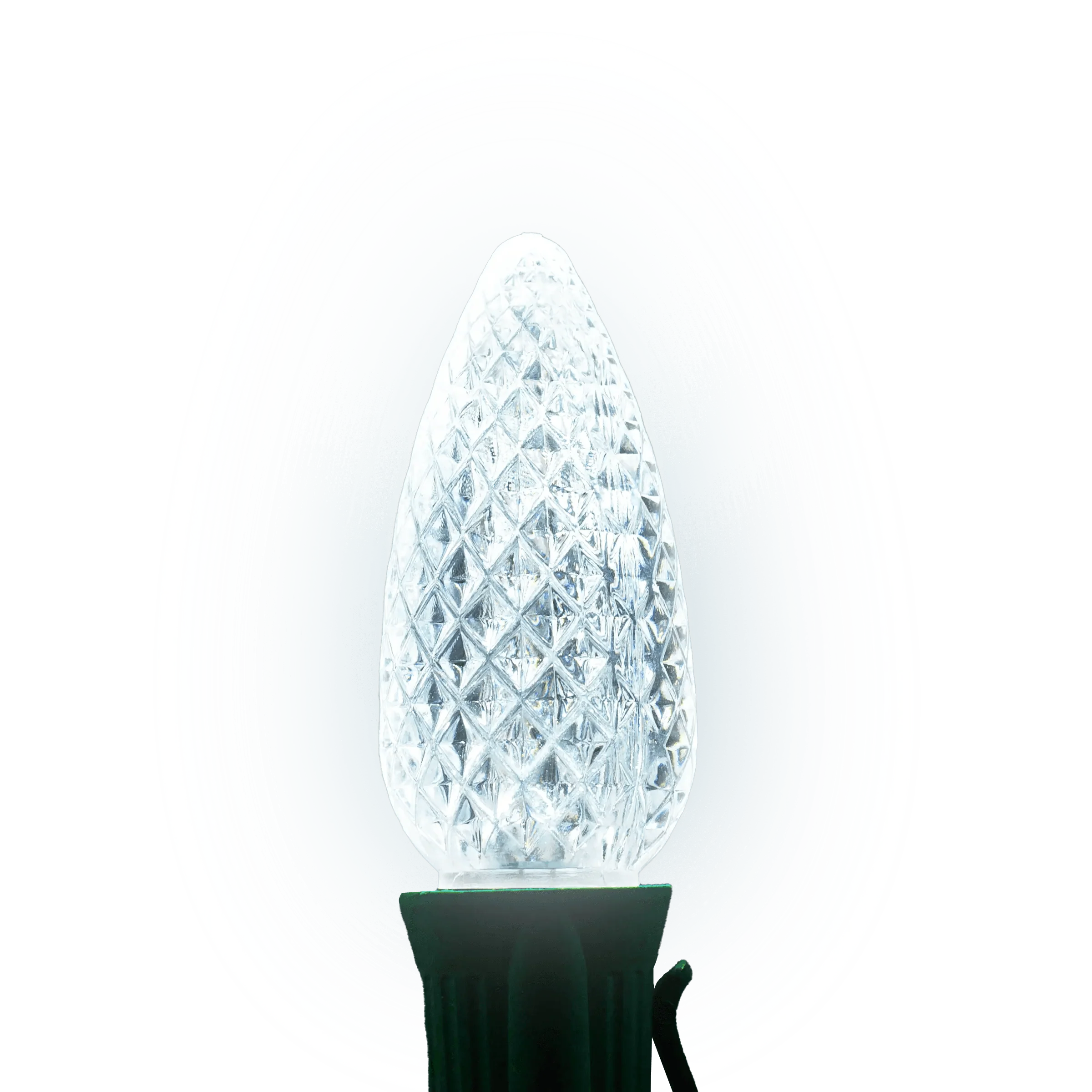 C9 LED Twinkle Bulbs Bulbs Lights for Christmas Pure White