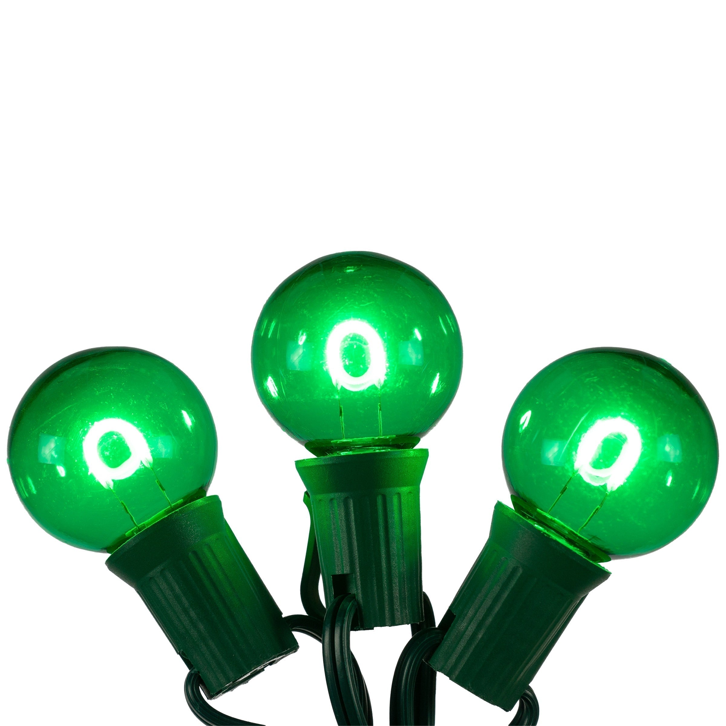 G40 LED Filament Bulb Bulbs Lights for Christmas Green