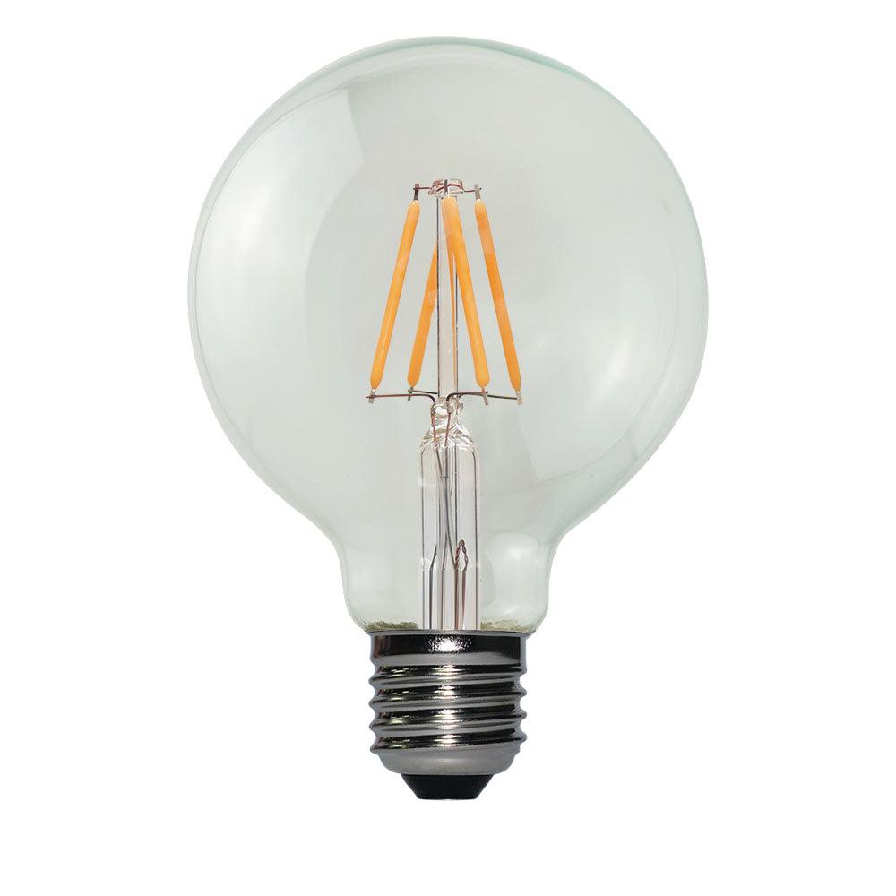 G80 Filament E26 base - Amber - 118mm Bulbs Lights for Christmas