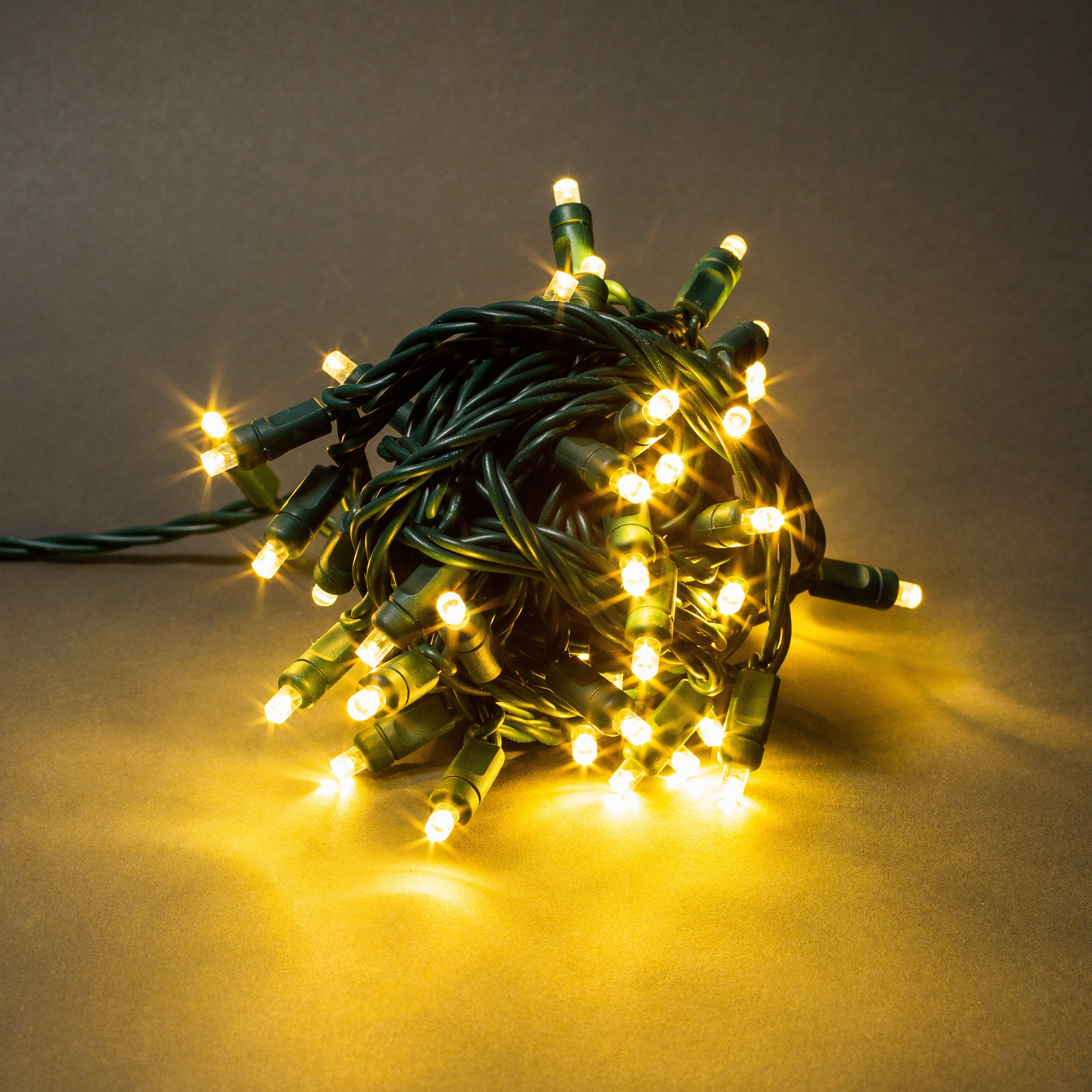 5mm Light Set 50ct Balled-6" Spacing (GW) Light Sets Lights for Christmas