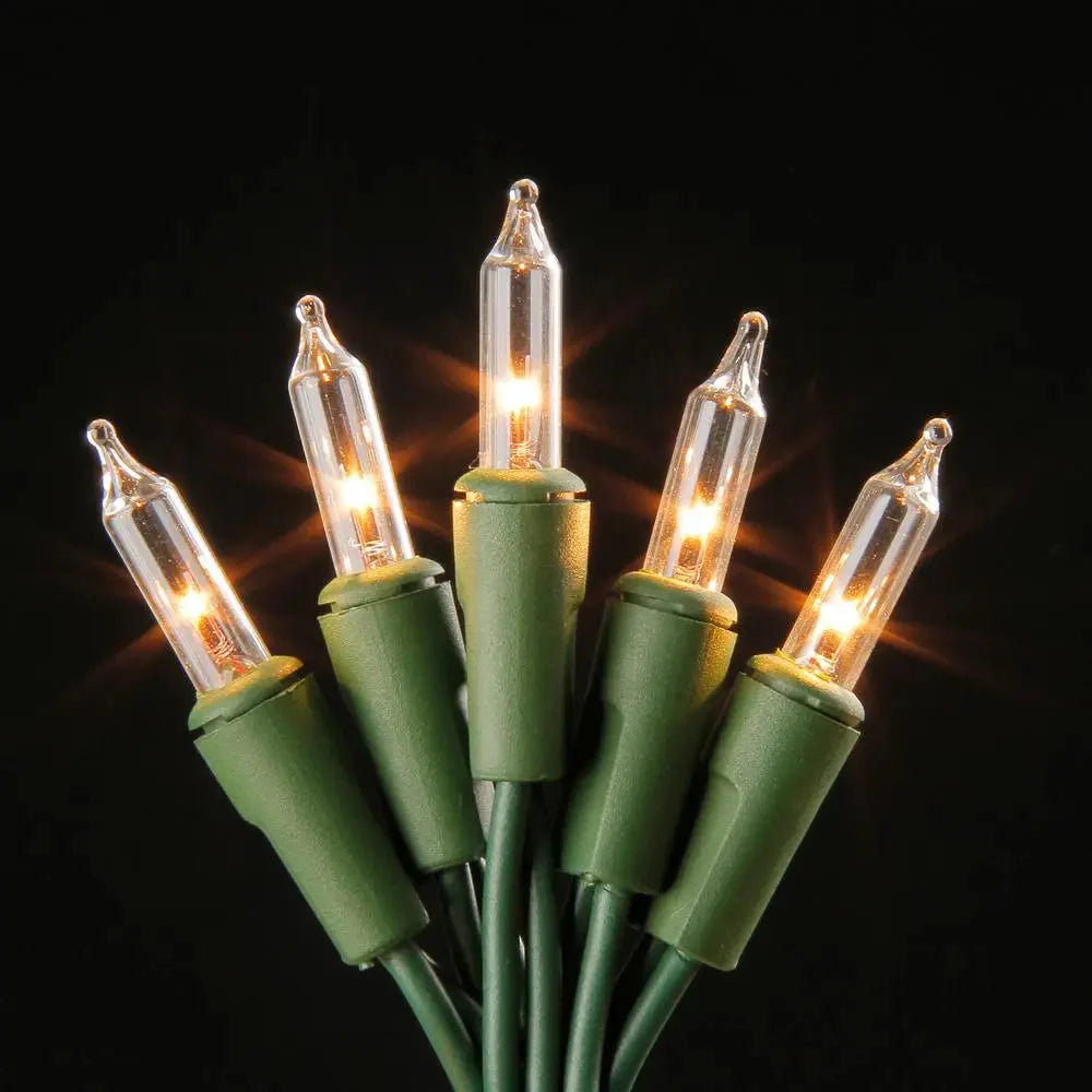 Incandescent Light Set (50 Lights) Light Sets Lights for Christmas