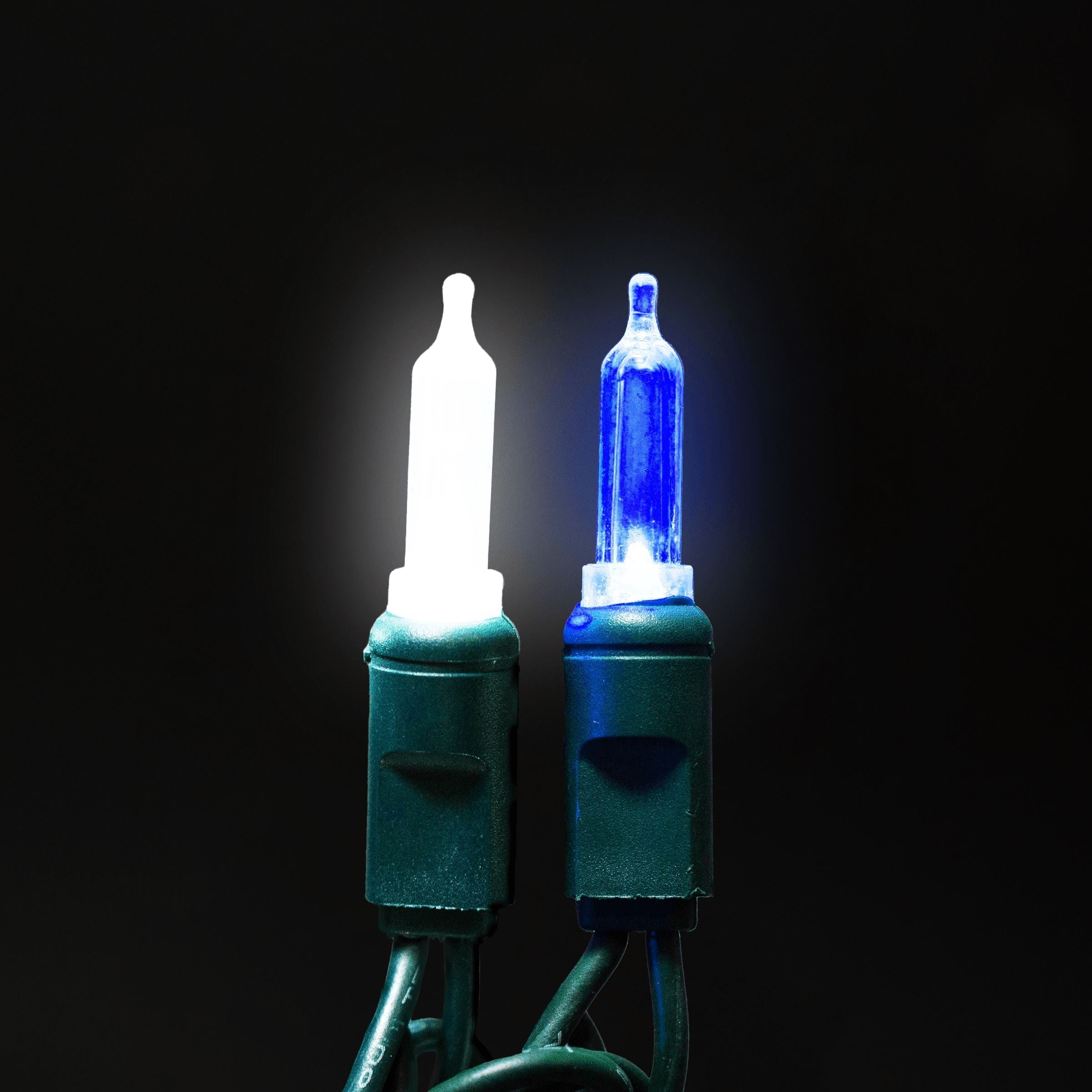 LED T5 70L Icicle Set Light Sets Lights for Christmas Frozen (Blue & Pure White)