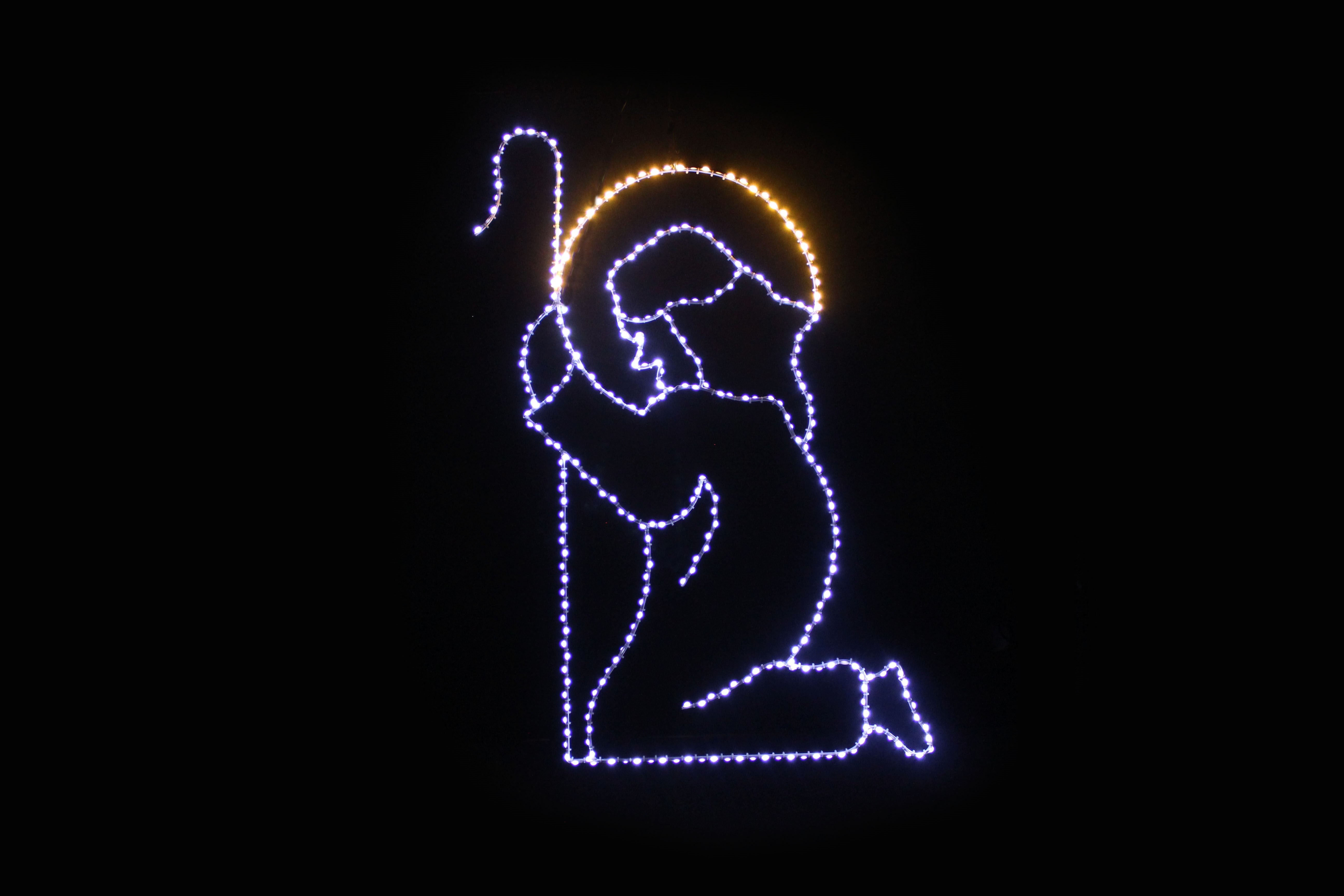 Nativity Scene - JOSEPH Lights for Christmas