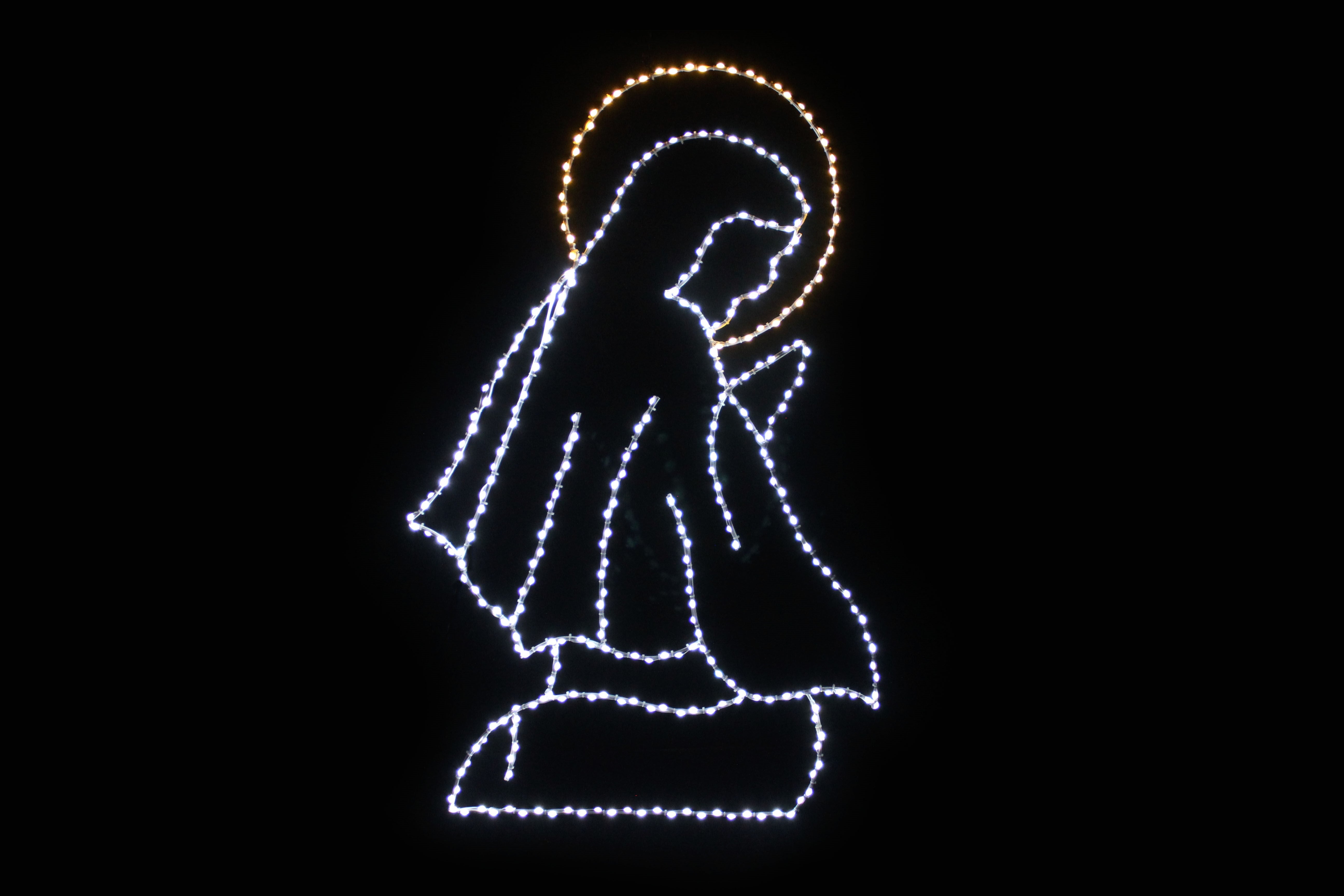 Nativity Scene - MARY Lights for Christmas