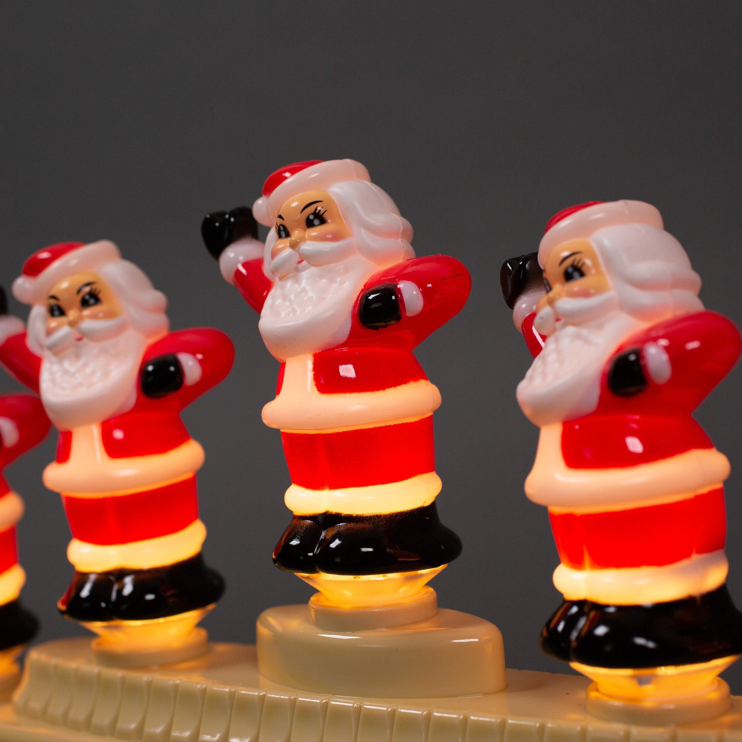 Holiday Splendor 9 Count Santa Light Candolier (Christopher Radko) Novelty Lights Lights for Christmas