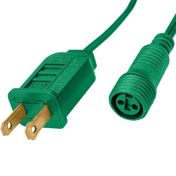 Light Set Coax Power Plug Power Lights for Christmas