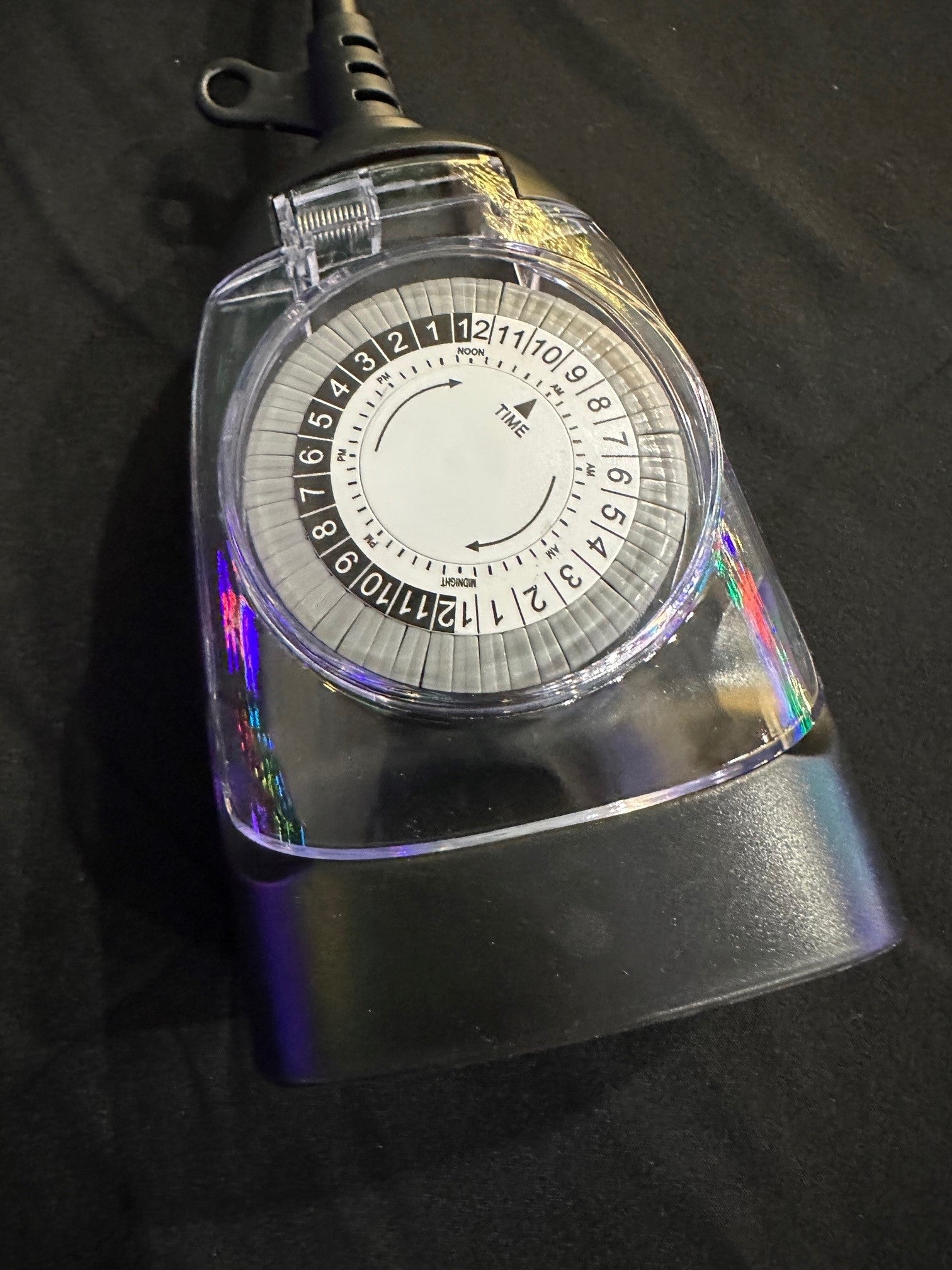 Outdoor Mechanical Timer - 15 amp- 2 outlets Power Lights for Christmas