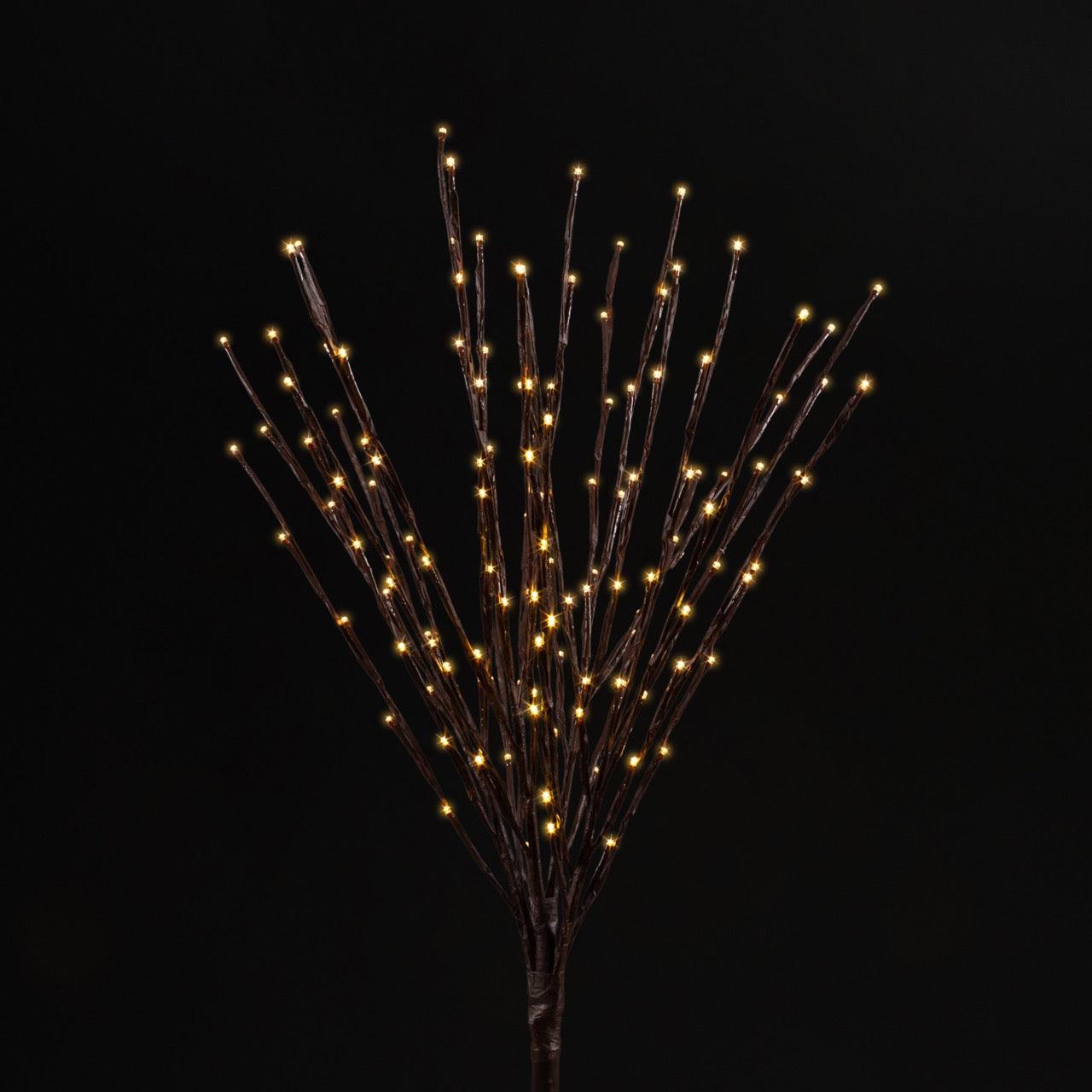 LED 36" Glimmer Spray (Twinkle) Spheres Lights for Christmas Warm White