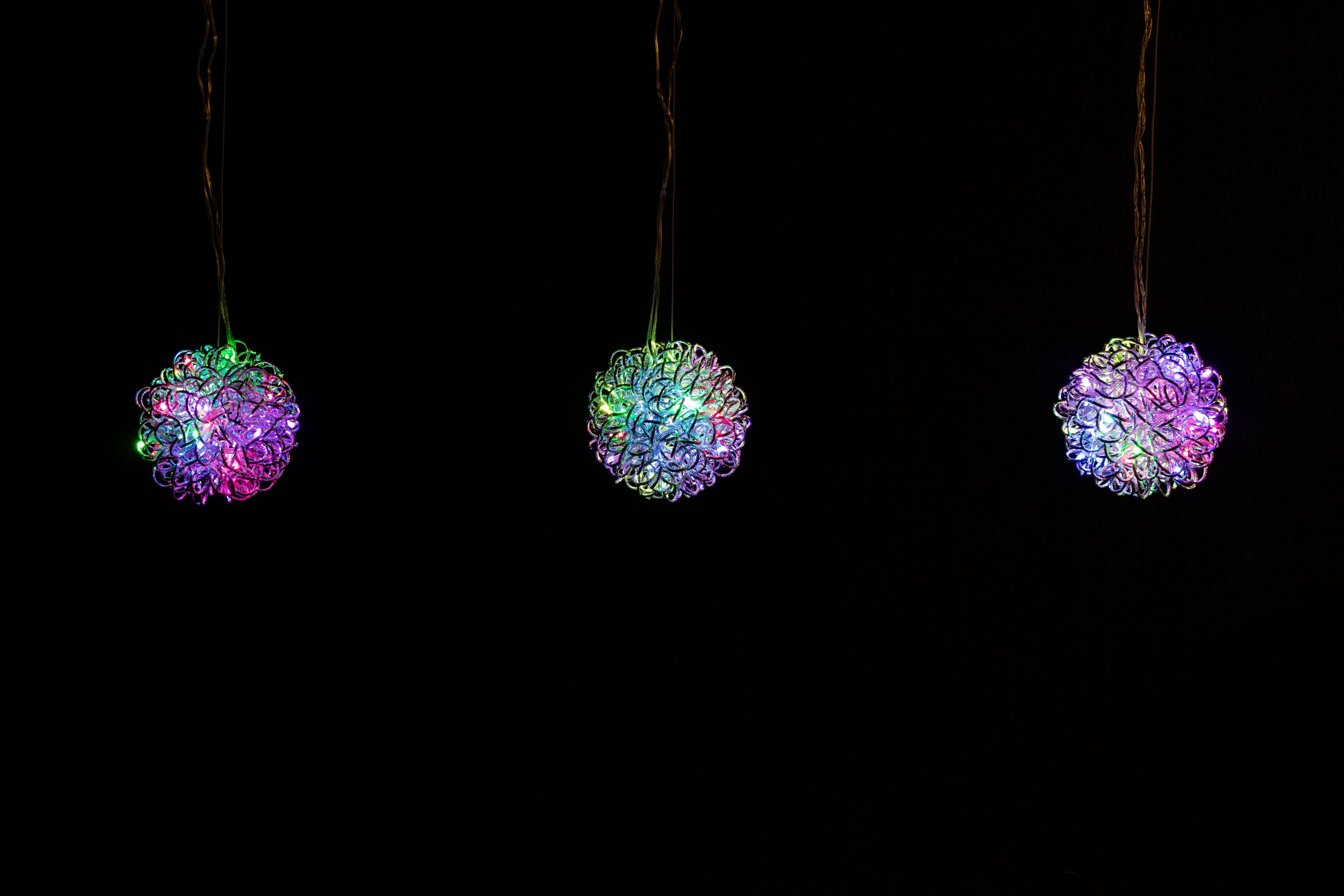 Moonlight Orb Spheres Spheres Lights for Christmas