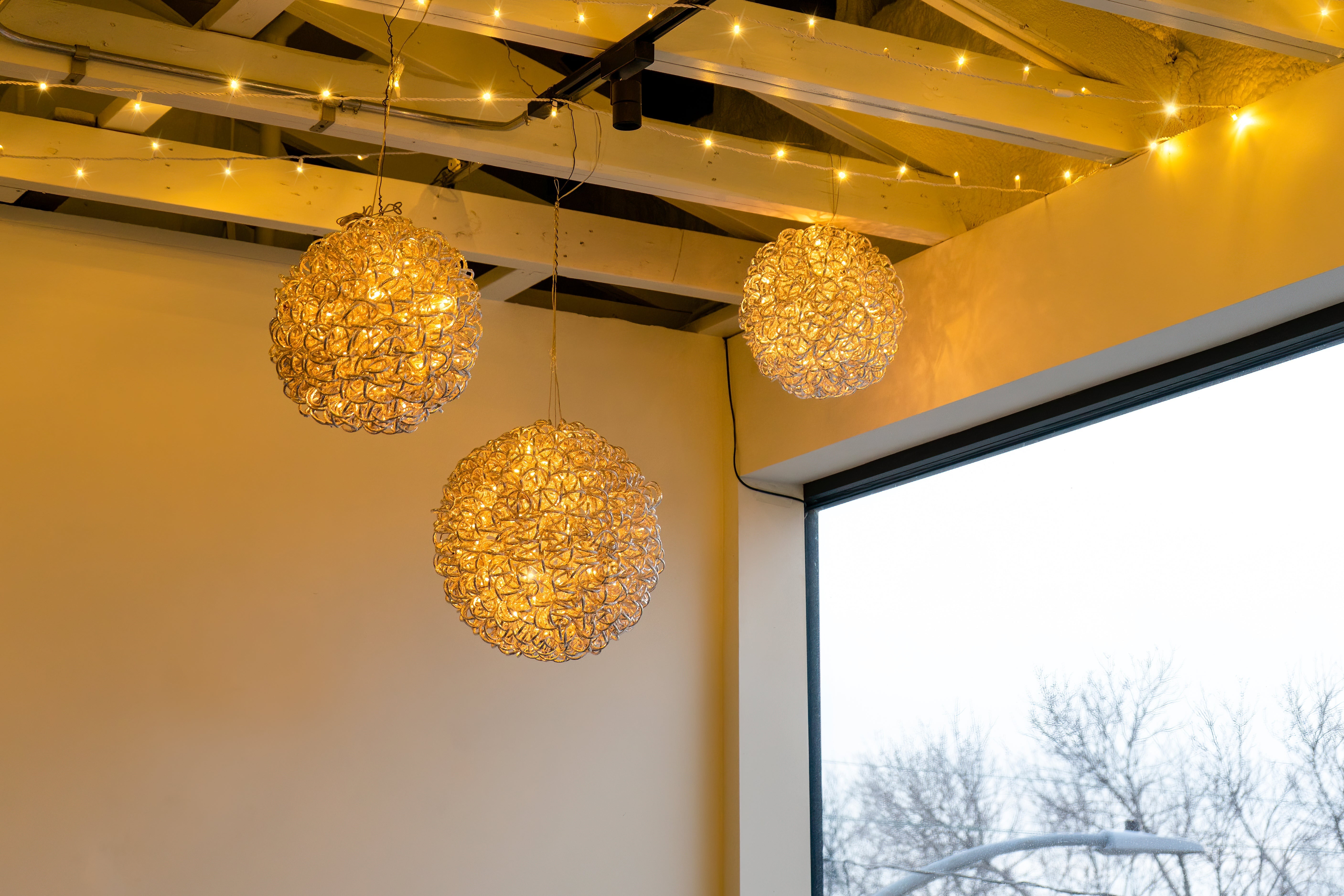 Moonlight Orb Spheres Spheres Lights for Christmas