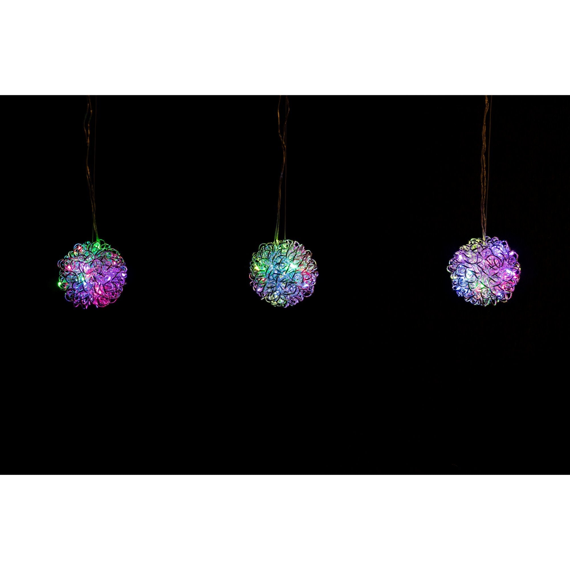 Moonlight Spheres Spheres Lights for Christmas 10" RGB