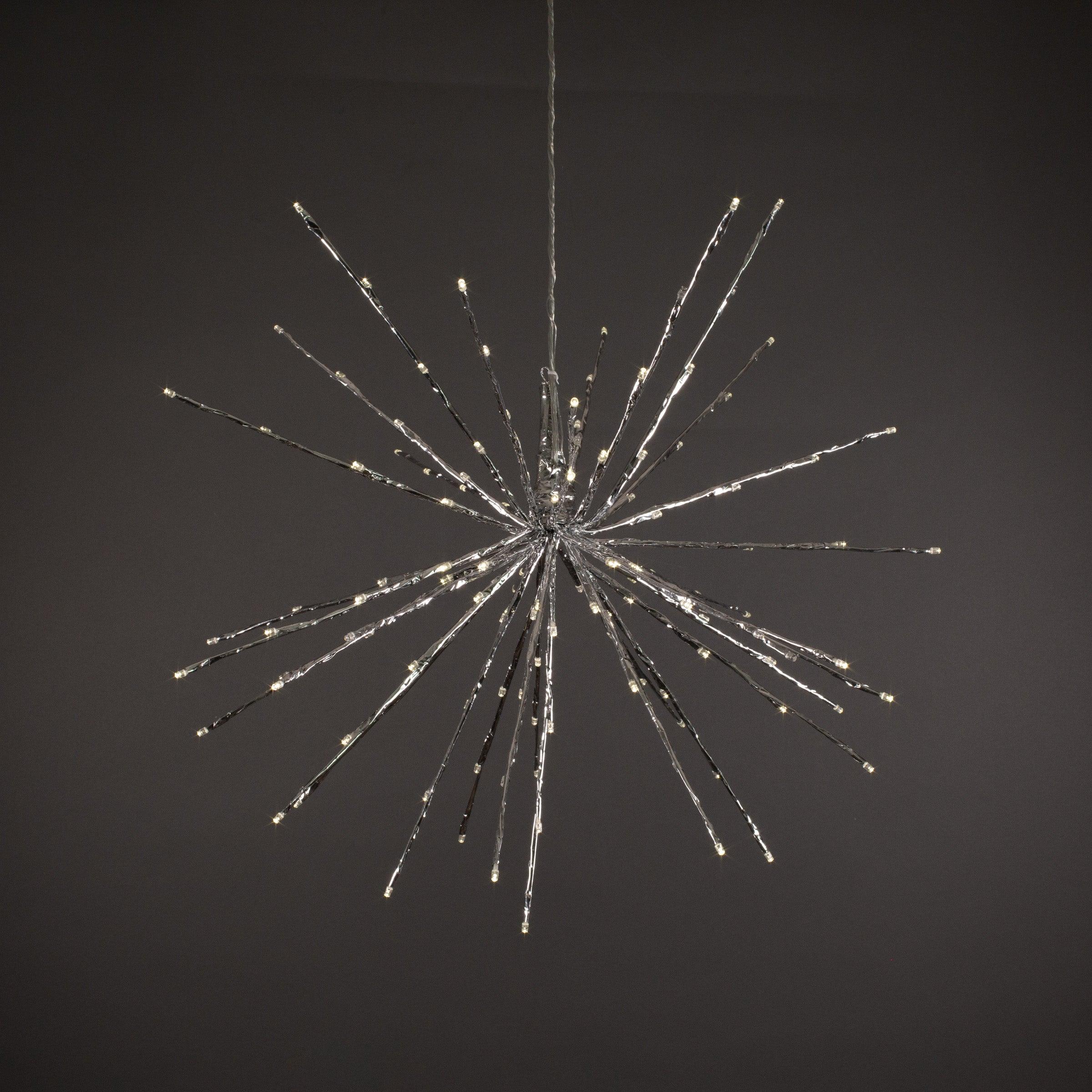 Supernova Spheres Lights for Christmas 16" Pure White