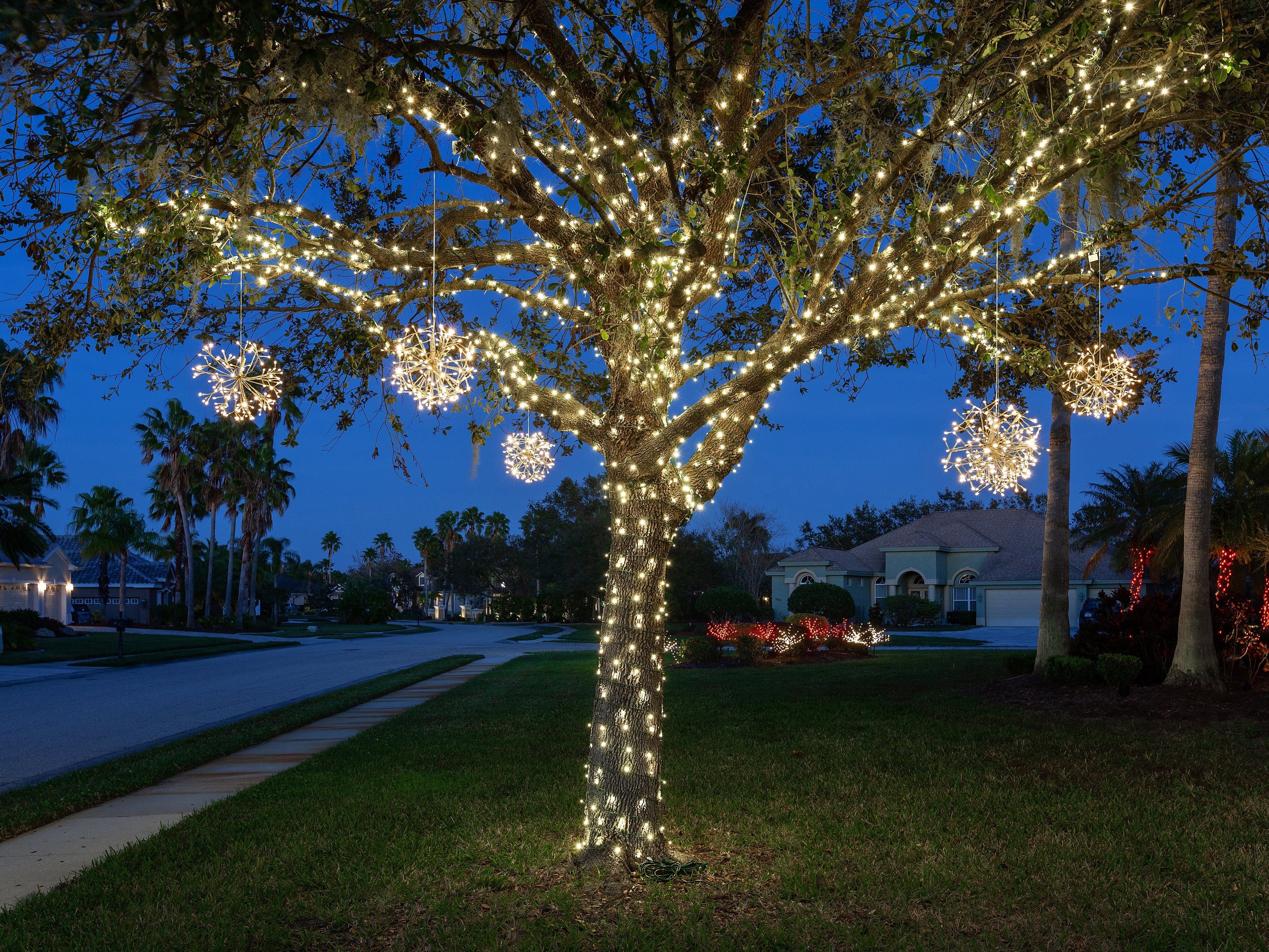 Ultrabrite Sphere Spheres Lights for Christmas