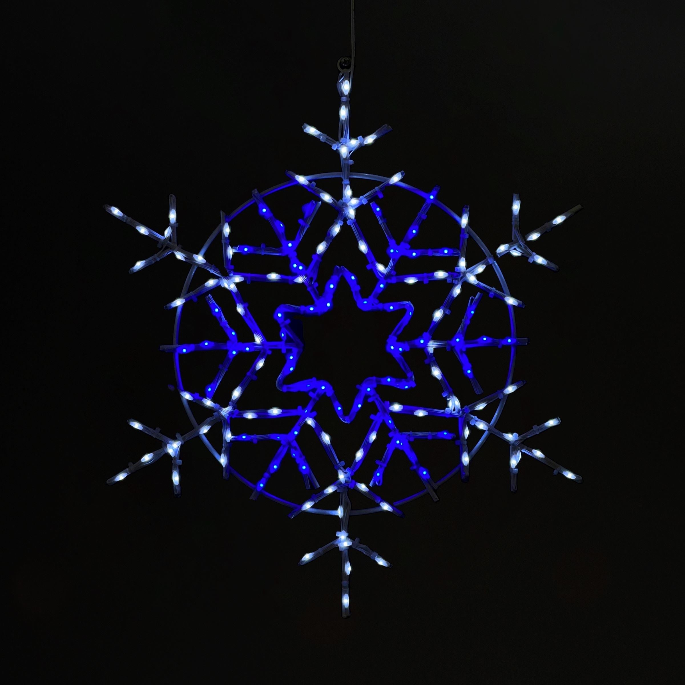 Snowflake 20" Wire Décor Wire Décor Lights for Christmas Frozen