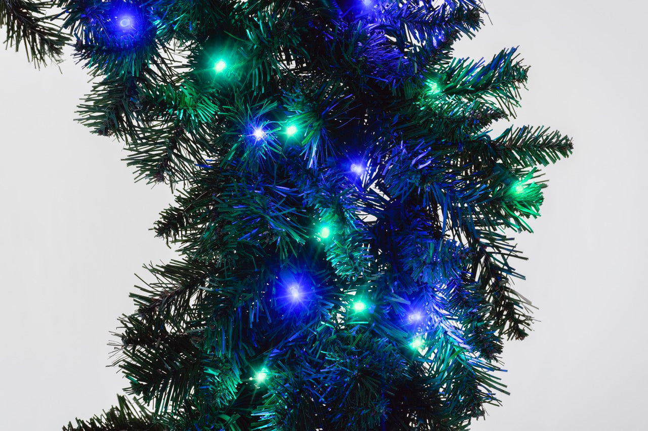 Sequoia Fir Wreath Wreaths & Garland Lights for Christmas