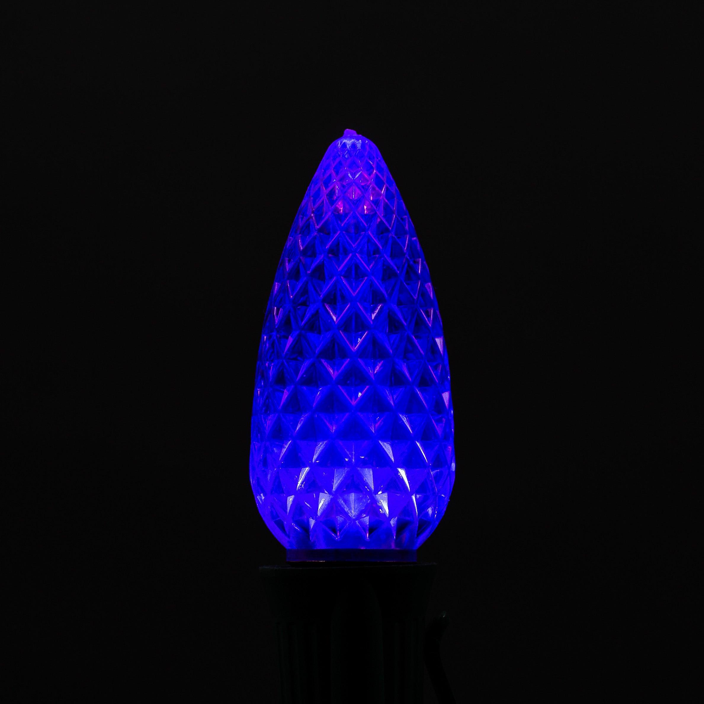 C9 LED Bulbs Bulbs Lights for Christmas Purple 