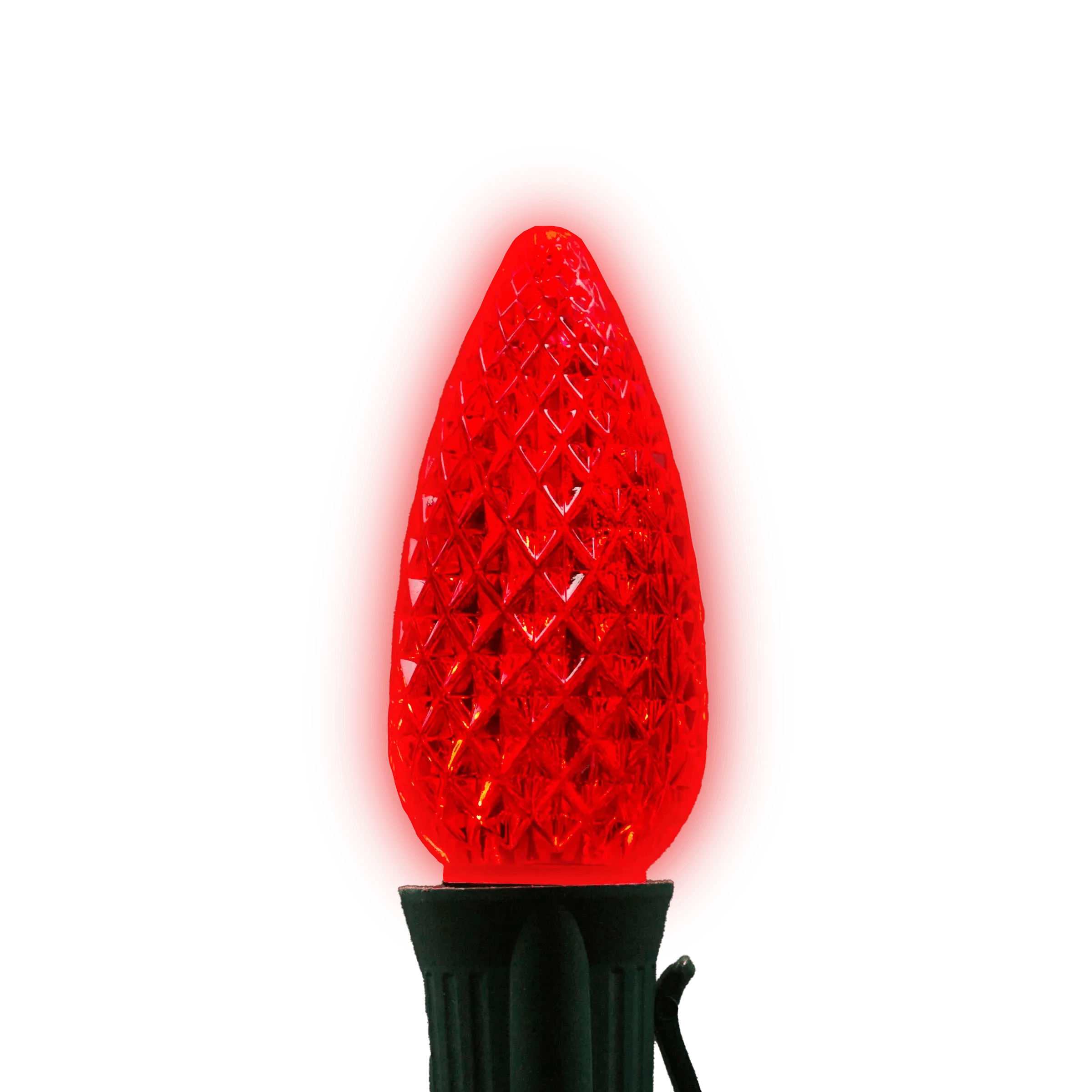 C9 LED Twinkle Bulbs Bulbs Lights for Christmas Red 