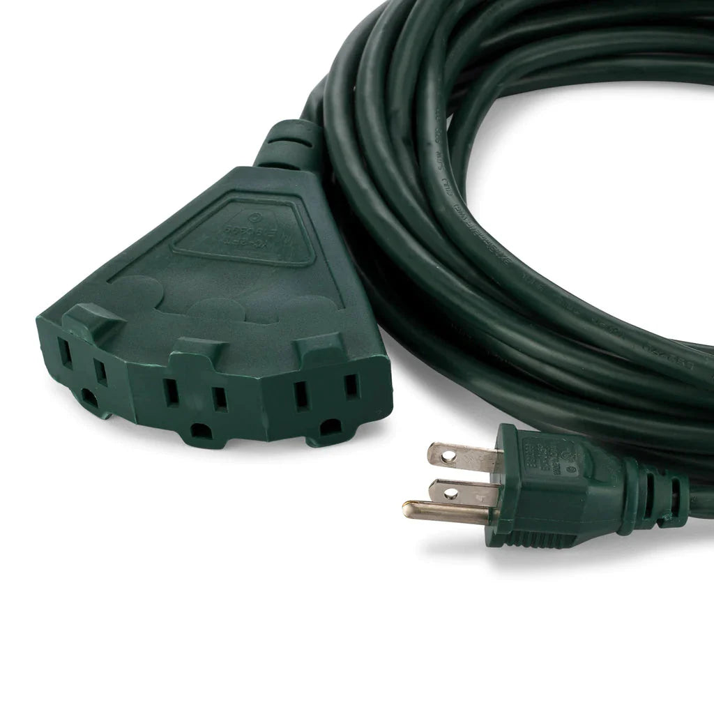 3 Way Extension Cord Cords & Connectors Lights for Christmas 