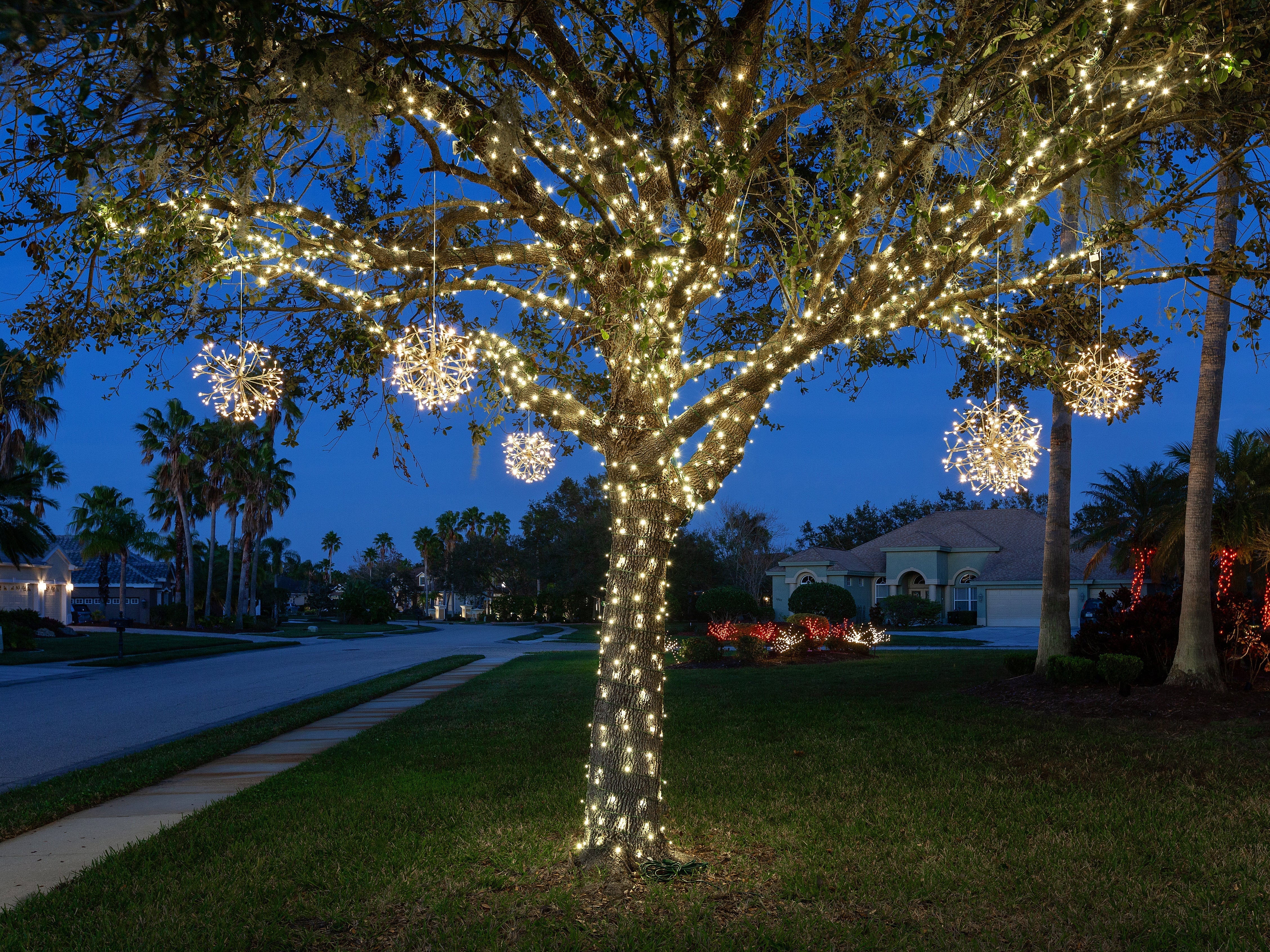 Ultrabrite Sphere Spheres Lights for Christmas 