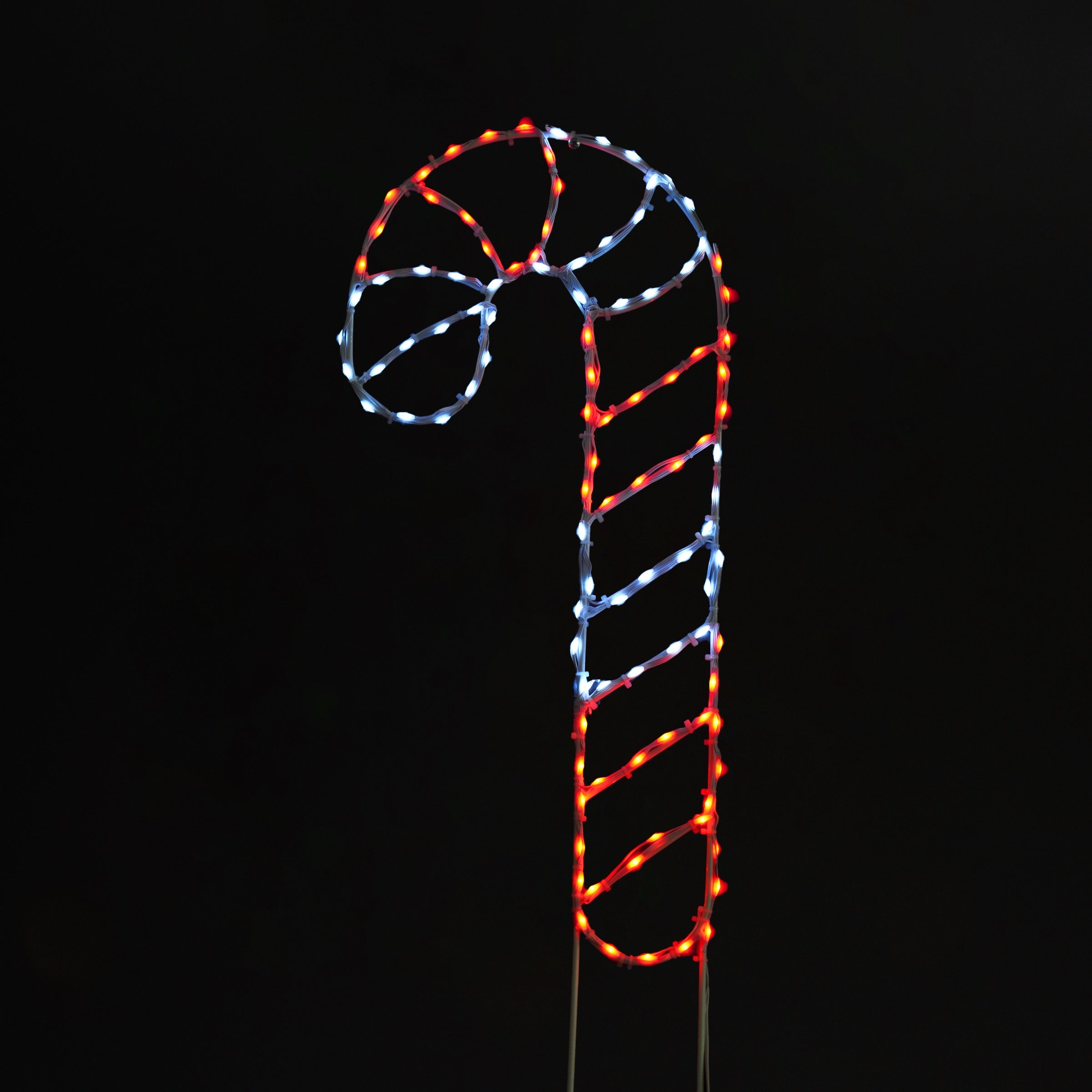 Candy Cane 30" Wire Décor Wire Décor Lights for Christmas 