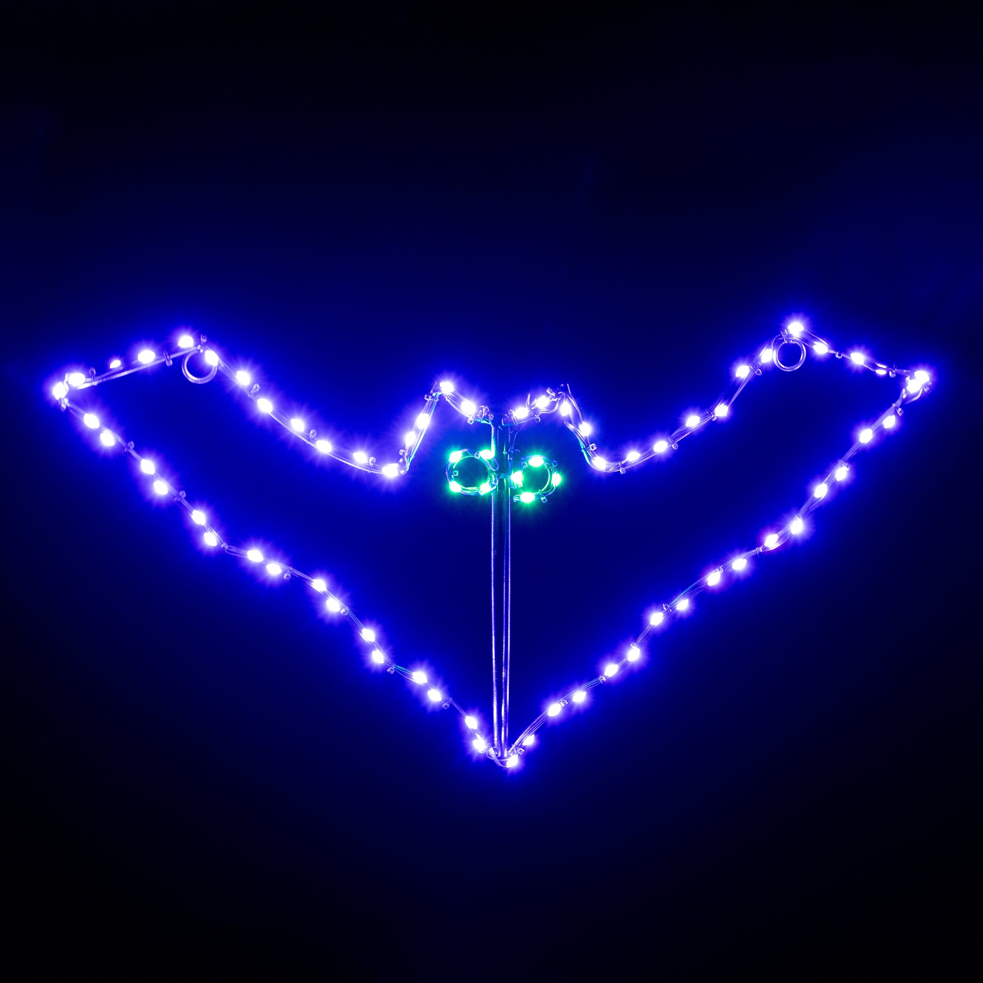 Large Bat - Hinged Wire Decor - 24" Wire Décor Lights for Christmas 